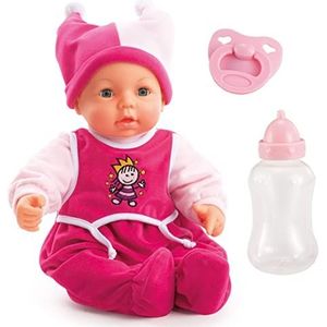 Bayer Design 94682AA Hello Baby Babypop Magic Eyes met functies en accessoires,46 cm,roze
