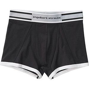 Engelbert Strauss Boxer Shorts, Stretch 2-pack, Maat: 4, Kleur: zwart cement
