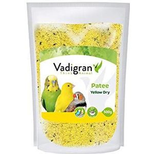 VADIGRAN - Droge vogelcake, geel, 500 g - 6 stuks