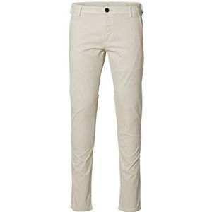 SELECTED HOMME Heren Shhoneluca Moonstruck St Pants Noos Broek, Ivoor (Moonstruck), 33W x 30L