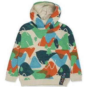 Tuc Tuc Sweatshirt met capuchon voor kinderen, groen, Treking Time collectie, Groen, 6 meses