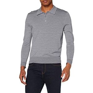 FALKE Heren Polo Longsleeve-60127 Herenpolo Longsleeve