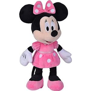Disney - Minnie Mouse - Hot Pink Dress  - 25 cm - Pluche - Roze - Alle leeftijden - Knuffel