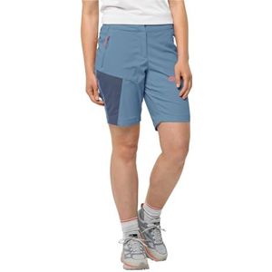 Jack Wolfskin dames glastal shorts w Shorts Bermuda shorts, Elementair blauw, 38
