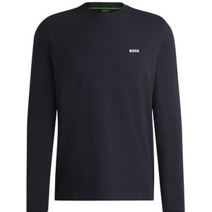 BOSS Athleisure Long 10256064 01 Tee voor heren, Dark Blue402, M