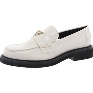 GUESS Shatha Loafer voor dames, medium, Ivoor, 39 EU