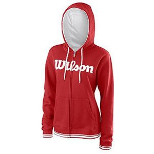 Wilson Vrouwen W Team Script FZ Hooded Sweatshirt