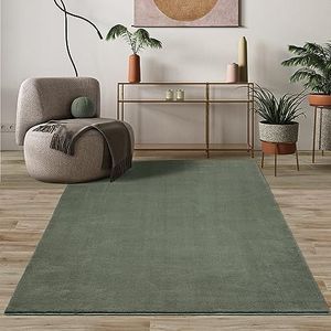 Mia´s Teppiche Comfort Modern pluizig laagpolig tapijt, antislip onderkant, wasbaar tot 30 graden, super zacht, bontlook