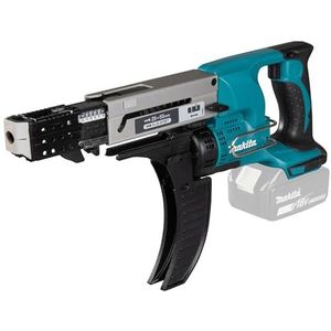 Makita DFR550Z magazijnschroevendraaier 25-55 mm 18 V (zonder accu, zonder oplader), 180 W, Blauw en Zilver