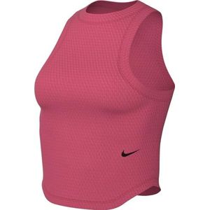 Nike Shirt W Nk One Classic Df Brth Tank, Aster Pink/Black, FN4112-629, S