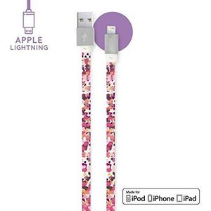 Gocase Hearts iPhone oplaadkabel | Lightning-kabel - 1M [Apple MFI-gecertificeerd] geschikt voor iPhone XS Max XS XR X 8 8 Plus 7 7 Plus 6s 6 6 Plus 5 5S SE | iPad Pro/Air