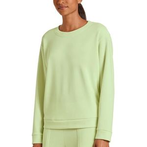 CALIDA Dames Lounge Rosy Pullover, Light pistache, 40/42 NL