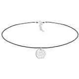 Elli Halsketting Choker Ornament Trend Band 925 Silber