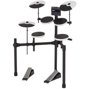 Roland TD-02K V-Drums | Compacte Elektronische Drumkit op Instapniveau met Expressieve Bespeelbaarheid, Lawaai-Onderdrukkende Eigenschappen, in Hoogte Verstelbare Standaard