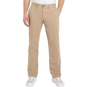Tommy Hilfiger Heren Denton Chino Essential Twill, Beige, 28W x 28L