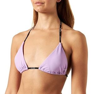 HUGO Dames Pure_Triangle Bikini_Topriangle, Bright Purple520, XS, Bright Purple520, XS