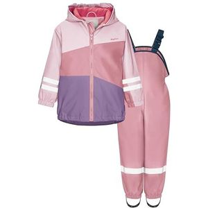 Playshoes Unisex Kid's Regen-Set regenkit, paars-roze, 86 (Pack van 2), Paars-Roze, 86