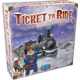 Ticket to Ride - Nordic Countries - Bordspel - Kaart van Scandinavië - Engelstalig - Voor de hele Familie
