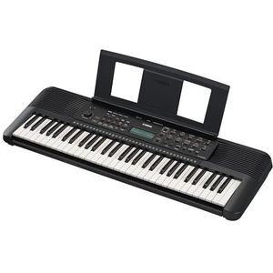 Yamaha PSR-E283 Portable Keyboard voor beginners, met 401 Authentieke voices, 150 Auto-Accompaniment Stijlen en 122 Songs, inclusief 2 online lessen met Yamaha-muziekschoolleraar