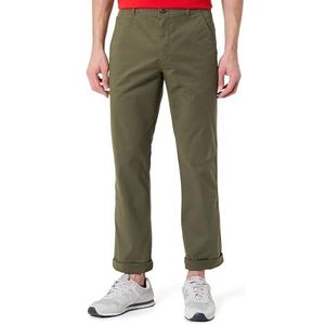 Calvin Klein Heren Katoen Signature Slim Chino Pant LV040EM628 Chino, Beige (Fatigue), 28W/30L, Beige (Vermoeidheid), 28W / 30L