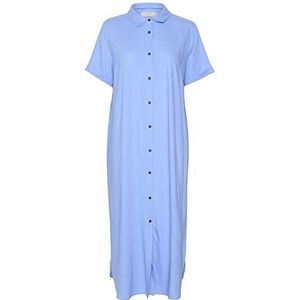 Cream CRVenta Long Shirt Dress, Vista Blauw, 34 Vrouwen, Vista Blauw, 32