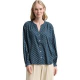 Tom Tailor, Dames, Blouses & Shirts, Groen, Maat: S Viscose,