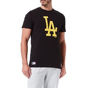 New Era Heren Los Angeles Dodgers T-shirt, Blkmny, XS