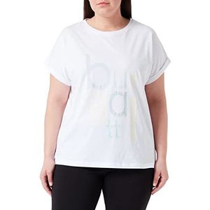 bugatti Dames W8602-20788 T-shirt met korte mouwen, wit-10, L EU, wit-10, L