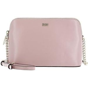 DKNY Dames Bryant Park Small Leather Dome Bag Crossbody, lotus, Eén Maat