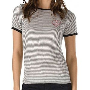Vans, Original Heart Shirt, shirt met korte mouwen voor dames
