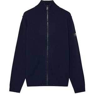 ECOALF leno trui, Donkerblauw, XXL