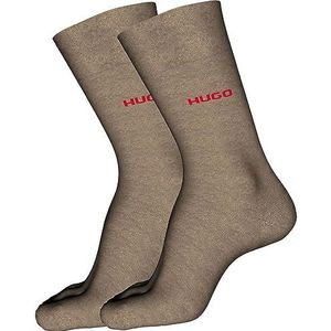 HUGO Regular Sokken voor heren, Open Brown242, 35/38 EU