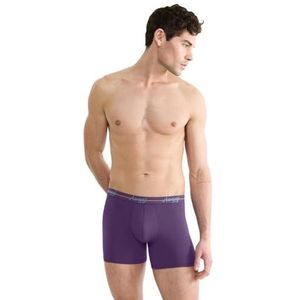 sloggi C2P Box-boxershort voor dames en heren, turquoise-dark combinatie, 5 (2 stuks), Turquoise - Dark Combination, 5