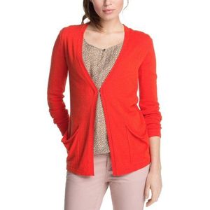 ESPRIT Collection Damesvest Q23808, rood (625 Fire Red), 34