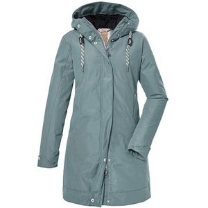 G.I.G.A. DX dames Winterparka/functionele parka met capuchon GW 13 WMN PRK, aquaverde, 34, 39836-000