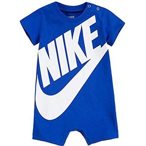 Nike Baby Body, Futura Romper 5ND369-U89, Blauw, 6 Maanden