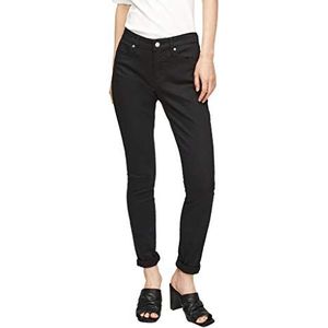 s.Oliver Skinny jeans voor dames, zwart, 34W x 32L