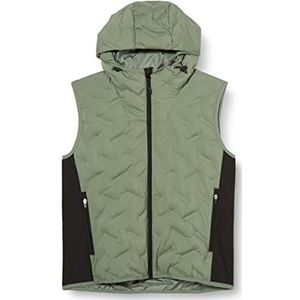 s.Oliver Men's 130.12.202.16.155.2109221 vest mouwloos, kaki/olijf, L