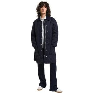 GANT Gewatteerde jas met koord details, evening blue, XL