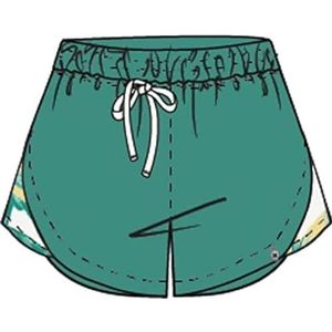Hurley Bermudashorts voor dames, zij-inzetshort
