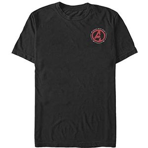 Marvel Unisex Avengers Classic-Avenger Legends Organic Short Sleeve T-Shirt, Zwart, S, zwart, S