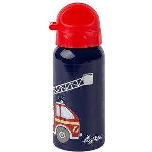 SIGIKID 25378 roestvrijstalen drinkfles brandweer 400 ml aanbevolen voor kinderen vanaf 1 jaar, robuust, lekvrij, onbreekbaar