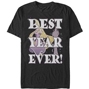 Disney Tangled - Rapunzel Best Year Unisex Crew neck T-Shirt Black L