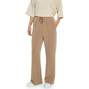 Peppercorn Dicette hoge taille wijde pijpen sweatbroek | beige broek dames | lente broek voor dames UK | maat XXL