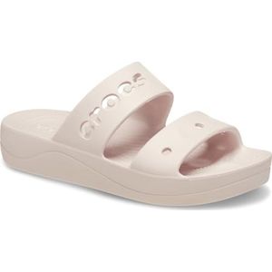 Crocs Baya sandaal met plateauzolen 39-40 EU Barely Pink