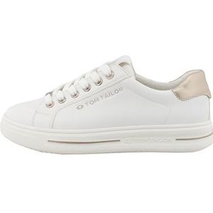 TOM TAILOR Damessneakers 9590320007, wit, 37 EU