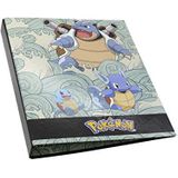 Pokémon- Squirtle 4-Ring Folder, Schoolbenodigdheden, Archiefkast, Carpesano, Classifier, Kleur Blauw, Officieel Product (CyP Brands)