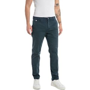 Replay M9722A Benni Hyperchino Color Xlite heren Jeans, Deep Night 094, 28W / 30L