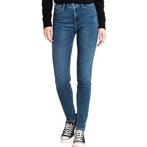 Lee Scarlett High Skinny Jeans, voor dames, blauw (Mid Copan Iw), 28W/31L