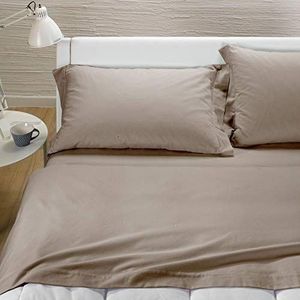 Caleffi - Effen beddengoed | Italiaans design | comfort en duurzaamheid | geschikt voor Franse bedden | Sinds 1962, anijs, Frans bed, flanel.